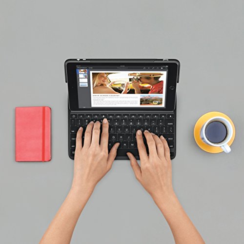 Logitech Create - Funda con teclado inalámbrico retroiluminado y tecnología Smart Connector para iPad Pro 9.7", negro