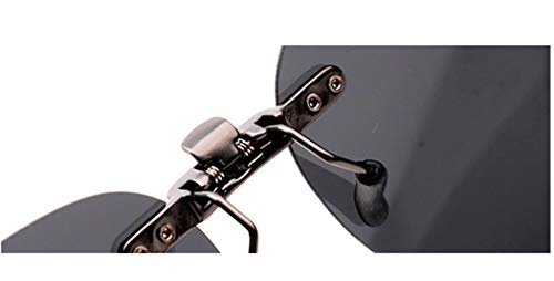 LOHO Polarizado Clip Unisex en Gafas de Sol para Anteojos Recetados-UV400 para Carreras, Conducción, Golf, y Mucho Más Deportes Exteriores