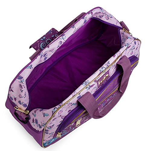 Lois - Bolsa Infantil Estampada de Niña Adaptable a Trolley Deporte Colegio Viaje Gimnasio Extraescolar Apertura Amplia Accesorios a Juego Calidad y Diseño 130245, Color Morado