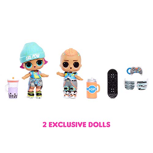 L.O.L. Surprise! Juego de Casa Club - con más de 40 Sorpresas - 2 Muñecas Exclusivas, 7 Áreas de Reunión - Cocina, Dormitorio, Sala de Juegos y Más L.O.L. Surprise! Juego de Casa Club - con más de 40 Sorpresas - 2 Muñecas Exclusivas, 7 Áreas de Reunión - Cocina, Dormitorio, Sala de Juegos y Más
