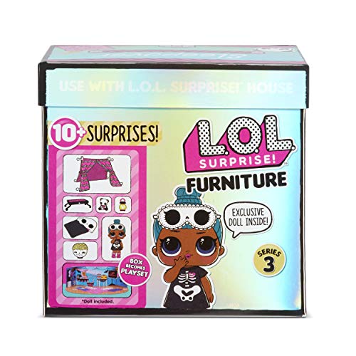 L.O.L. Surprise! Muñecas Coleccionables para Niñas - Con 10 Sorpresas y Accesorios, Sleepy Bones, Mobiliario Serie 3