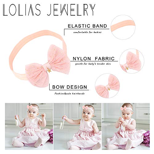 LOLIAS 10 Pcs Diademas Bebé Niña y Arcos Cinta Pelo para Niña Diademas de Flores Recién Nacidas Diadema para Niña Turbante Suaves Elásticas para Niñas Regalos Accesorios para El Cabello LOLIAS 10 Pcs Diademas Bebé Niña y Arcos Cinta Pelo para Niña Diademas de Flores Recién Nacidas Diadema para Niña Turbante Suaves Elásticas para Niñas Regalos Accesorios para El Cabello