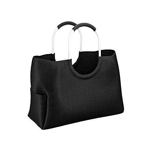 LOMOS cesta de compra shoppingbag bolsa para compras,tamaño L,en negro