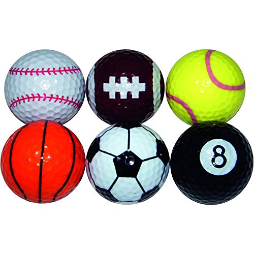 LONGRIDGE BLSP6 - Set de Pelotas de Deportes, 6 Piezas