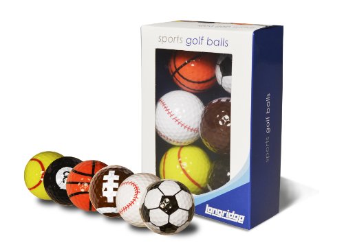 LONGRIDGE BLSP6 - Set de Pelotas de Deportes, 6 Piezas