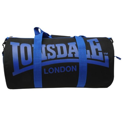 Lonsdale – bolsa de gimnasio y fitness, color negro, talla Talla única