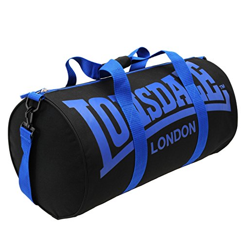 Lonsdale – bolsa de gimnasio y fitness, color negro, talla Talla única