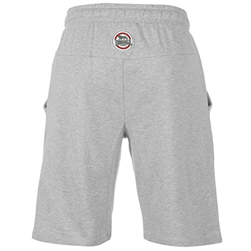 Lonsdale - Pantalones cortos ligeros, tipo bóxer, para hombre, Hombre, Gris claro, L Lonsdale - Pantalones cortos ligeros, tipo bóxer, para hombre, Hombre, Gris claro, L