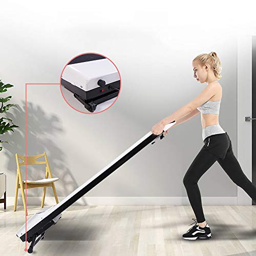 LONTEK Cinta de Correr Portátil con Ruedas Plegables, Cinta para Andar Plana y Delgada, Aplicaciòn Deportiva, sin Instalaciòn, Control Remoto, Máquina para Correr para Hogar / Oficina LONTEK Cinta de Correr Portátil con Ruedas Plegables, Cinta para Andar Plana y Delgada, Aplicaciòn Deportiva, sin Instalaciòn, Control Remoto, Máquina para Correr para Hogar / Oficina
