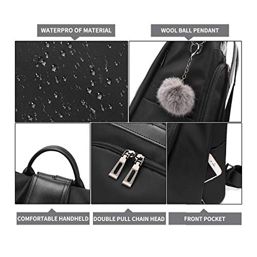 LOSMILE Mujer Bolsos mochila Bolsos de mano Bolsos bandolera Mochila de a diario Bolsa de Viaje Bolsos de peso Ligero Nylon Backpack Daypack para Escuela trabajo fecha LOSMILE Mujer Bolsos mochila Bolsos de mano Bolsos bandolera Mochila de a diario Bolsa de Viaje Bolsos de peso Ligero Nylon Backpack Daypack para Escuela trabajo fecha