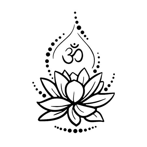 Loto Creativo Vinilo Tatuajes de Pared Om Signo Vinilo Pegatinas de Pared Yoga Meditación Tatuajes de Murales Extraíble Art Room Decor Loto Creativo Vinilo Tatuajes de Pared Om Signo Vinilo Pegatinas de Pared Yoga Meditación Tatuajes de Murales Extraíble Art Room Decor