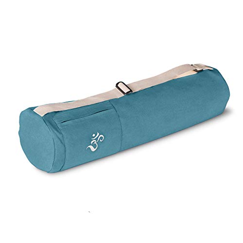 Lotuscrafts Bolsa Yoga Mysore - Justa y Ecológica - Funda Esterilla Yoga - Bolsa Esterilla Yoga - Bolsa para Esterilla De Yoga y Accesorios Yoga - Yoga Mat Bag