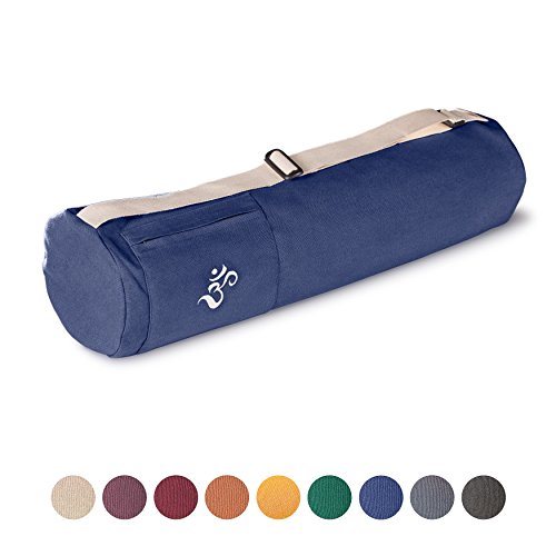 Lotuscrafts Bolsa Yoga para Esterilla Mysore - Justa y Ecológica - Funda Esterilla Yoga - Bolsa Esterilla Yoga - Bolsa para Esterilla De Yoga y Accesorios Yoga - Yoga Mat Bag