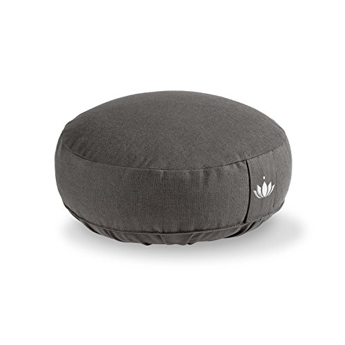 Lotuscrafts Cojin Meditacion Yoga Lotus - Altura 10 cm - Relleno de Espelta - Cubierta en Algodon Lavable- Zafu Meditación - Cojin Suelo Redondo - Cojin Yoga - Meditation Cushion - Certificado Gots Lotuscrafts Cojin Meditacion Yoga Lotus - Altura 10 cm - Relleno de Espelta - Cubierta en Algodon Lavable- Zafu Meditación - Cojin Suelo Redondo - Cojin Yoga - Meditation Cushion - Certificado Gots