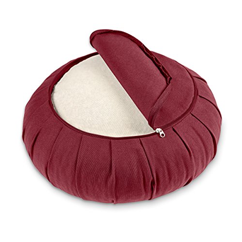 Lotuscrafts Cojin Zafu Meditación Yoga Zen - Altura 15 cm - Relleno de Espelta - Cubierta en Algodon Lavable- Cojin Yoga Zafu - Cojin Suelo Redondo - Meditation Cushion - Certificado Gots Lotuscrafts Cojin Zafu Meditación Yoga Zen - Altura 15 cm - Relleno de Espelta - Cubierta en Algodon Lavable- Cojin Yoga Zafu - Cojin Suelo Redondo - Meditation Cushion - Certificado Gots