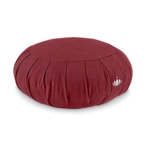 Lotuscrafts Cojin Zafu Meditación Yoga Zen - Altura 15 cm - Relleno de Espelta - Cubierta en Algodon Lavable- Cojin Yoga Zafu - Cojin Suelo Redondo - Meditation Cushion - Certificado Gots Lotuscrafts Cojin Zafu Meditación Yoga Zen - Altura 15 cm - Relleno de Espelta - Cubierta en Algodon Lavable- Cojin Yoga Zafu - Cojin Suelo Redondo - Meditation Cushion - Certificado Gots