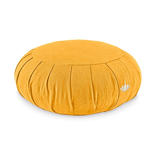 Lotuscrafts Cojin Zafu Meditación Yoga Zen - Altura 15 cm - Relleno de Espelta - Cubierta en Algodon Lavable- Cojin Yoga Zafu - Cojin Suelo Redondo - Meditation Cushion - Certificado Gots Lotuscrafts Cojin Zafu Meditación Yoga Zen - Altura 15 cm - Relleno de Espelta - Cubierta en Algodon Lavable- Cojin Yoga Zafu - Cojin Suelo Redondo - Meditation Cushion - Certificado Gots