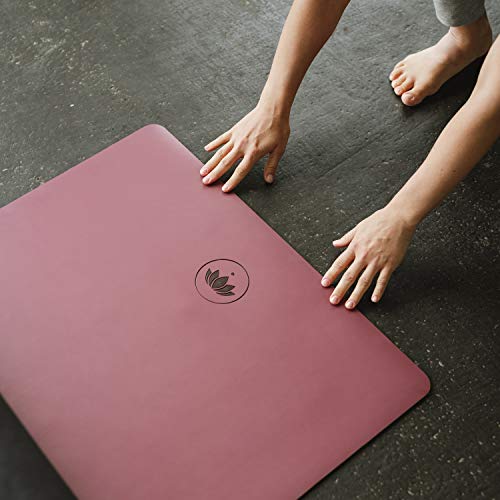 Lotuscrafts Esterilla Yoga Antideslizante Caucho Natural Pure - Extremadamente Antideslizante - Colchoneta Yoga Antideslizante Ecologica - Esterilla Pilates y Yoga - Alfombra Yoga - Yoga Mat Rubber