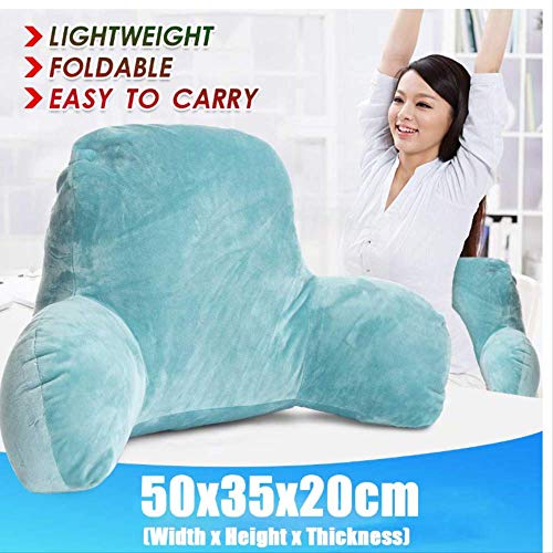 Lounger Lumbar Rest Back Pillow Cushion Bed Car Office Sofa Support Arm Stable Backrest Bedside Chair Seat Reading Pillow