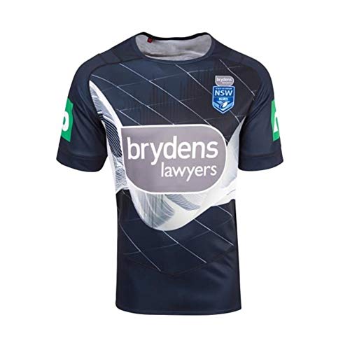 LQLD Copa Mundial de Rugby Australia Jersey, los Hombres de Secado rápido Transpirable Rugby Jersey de Rugby clásica Camiseta,B,M LQLD Copa Mundial de Rugby Australia Jersey, los Hombres de Secado rápido Transpirable Rugby Jersey de Rugby clásica Camiseta,B,M