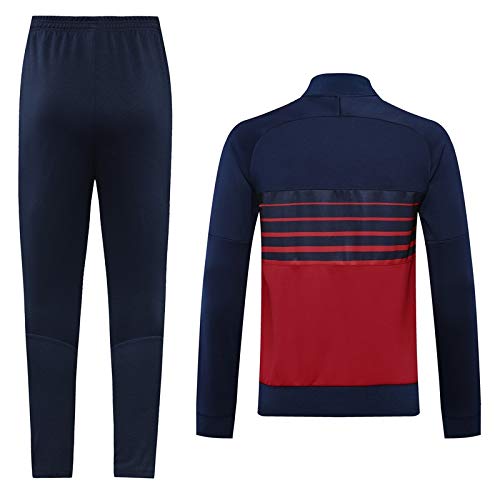 LQRYJDZ Traje de Entrenamiento de fútbol Atlético Madrid Club Equipo de la Competencia Traje de la Chaqueta de Ropa Deportiva Juego de Chaquetas de fútbol de fútbol (Opciones múltiples)