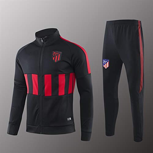 LQRYJDZ Traje de Entrenamiento de fútbol Atlético Madrid Club Equipo de la Competencia Traje de la Chaqueta de Ropa Deportiva Juego de Chaquetas de fútbol de fútbol (Opciones múltiples)