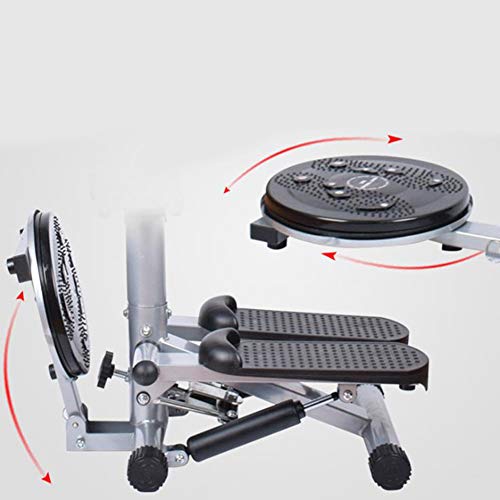 LQTBJ Fitness Stepper con Monitor LCD Y Cables De Resistencia Step Machine con Asas Stepper Ajustable con Barra De Manillar, Equipo De Ejercicio Mini Stepper para Uso En El Gimnasio En Casa LQTBJ Fitness Stepper con Monitor LCD Y Cables De Resistencia Step Machine con Asas Stepper Ajustable con Barra De Manillar, Equipo De Ejercicio Mini Stepper para Uso En El Gimnasio En Casa