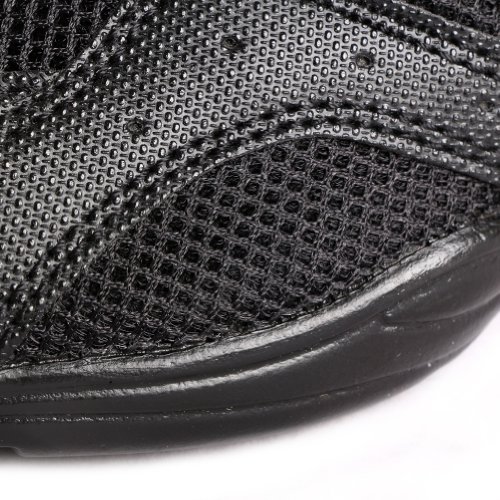 LSERVER-Zapatos de Baile Contemporáneo Jazz para Mujeres Zapatillas Ligeras y Cómodas Transpirables, Talla 36-40 EU, Negro, 38 EU LSERVER-Zapatos de Baile Contemporáneo Jazz para Mujeres Zapatillas Ligeras y Cómodas Transpirables, Talla 36-40 EU, Negro, 38 EU