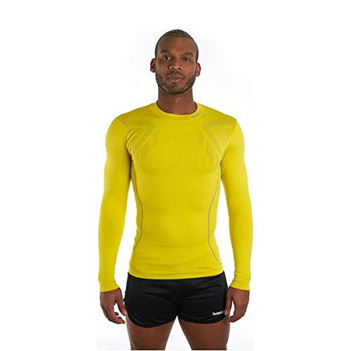 Luanvi Gama Pantalones Cortos de Atletismo, Hombre, Negro, XL