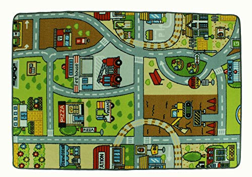 LucaHome – Alfombra Infantil Carretera, Juegos, Ciudad, alcolchada | Alfombra Infantil Plegable | Alfombra Juegos Circuito Coches con Base Antideslizante | Alfombra Carretera Coches 100 x 140cm LucaHome – Alfombra Infantil Carretera, Juegos, Ciudad, alcolchada | Alfombra Infantil Plegable | Alfombra Juegos Circuito Coches con Base Antideslizante | Alfombra Carretera Coches 100 x 140cm