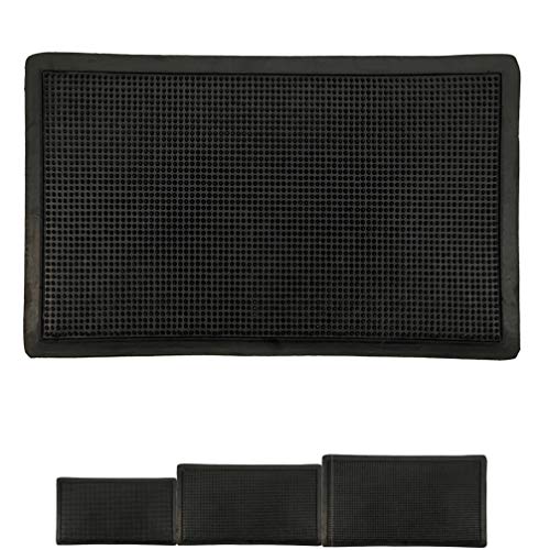 LucaHome – Felpudo Goma Picos Entrada casa para Exterior o Interior, Felpudo con púas Rectangular Antideslizante con Picos para facilitar la Limpieza del Calzado, Felpudo de Color Negro (40 x 70 cm) LucaHome – Felpudo Goma Picos Entrada casa para Exterior o Interior, Felpudo con púas Rectangular Antideslizante con Picos para facilitar la Limpieza del Calzado, Felpudo de Color Negro (40 x 70 cm)