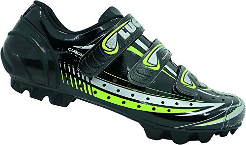 LUCK Zapatilla de Ciclismo Master, con Suela de Carbono y Triple Tira de Velcro para una sujeción (44 EU) LUCK Zapatilla de Ciclismo Master, con Suela de Carbono y Triple Tira de Velcro para una sujeción (44 EU)