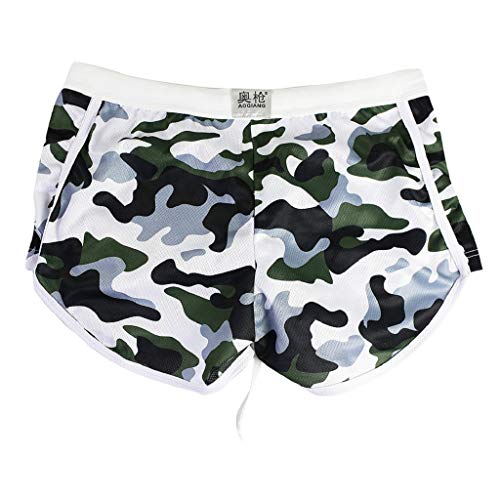 Luckycat Bañador de Natación Boxer para Hombre, 2019 Hombre Bañador Traje de Baño Pantalones Cortos Playa Piscina, con cordón Ajustable Dentro & Bolsillos