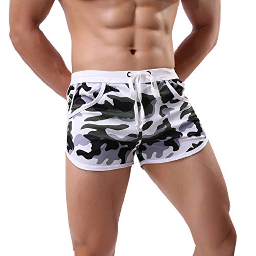 Luckycat Bañador de Natación Boxer para Hombre, 2019 Hombre Bañador Traje de Baño Pantalones Cortos Playa Piscina, con cordón Ajustable Dentro & Bolsillos Luckycat Bañador de Natación Boxer para Hombre, 2019 Hombre Bañador Traje de Baño Pantalones Cortos Playa Piscina, con cordón Ajustable Dentro & Bolsillos