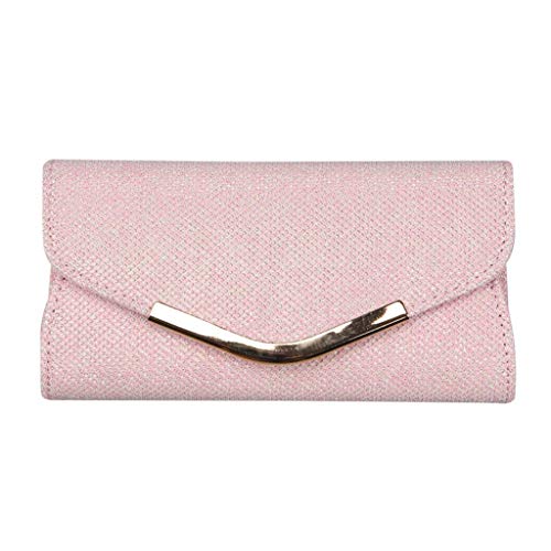 Luckycat Bolso de Mano Fiesta Elegante para Mujer/Clutch con Cadena Larga Bolso de Mano Fiesta de Satén con Diseño simple Mujer embrague sobre bolsa Bolsos de noche bolso del sobre fiesta novia boda Luckycat Bolso de Mano Fiesta Elegante para Mujer/Clutch con Cadena Larga Bolso de Mano Fiesta de Satén con Diseño simple Mujer embrague sobre bolsa Bolsos de noche bolso del sobre fiesta novia boda