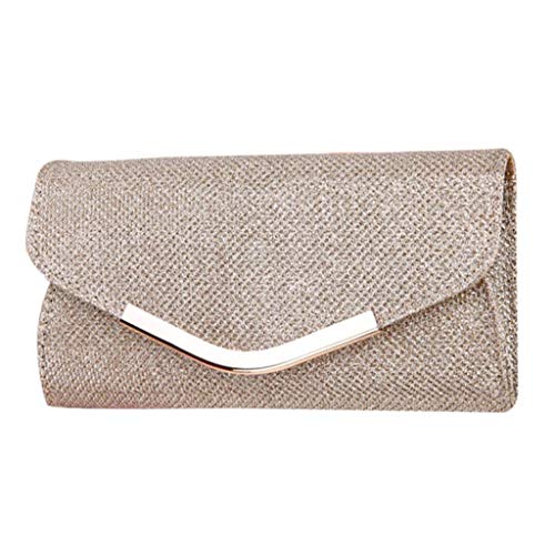 Luckycat Bolso de Mano Fiesta Elegante para Mujer/Clutch con Cadena Larga Bolso de Mano Fiesta de Satén con Diseño simple Mujer embrague sobre bolsa Bolsos de noche bolso del sobre fiesta novia boda Luckycat Bolso de Mano Fiesta Elegante para Mujer/Clutch con Cadena Larga Bolso de Mano Fiesta de Satén con Diseño simple Mujer embrague sobre bolsa Bolsos de noche bolso del sobre fiesta novia boda