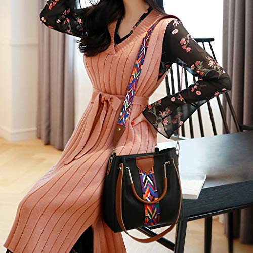 Luckycat Bolsos bandolera para Mujer 2019 Primavera y Verano Moda mano Carteras de mano y clutches monedero Shoppers y bolsos de hombro Cuero de la PU Señora de Juego de cuatro piezas Luckycat Bolsos bandolera para Mujer 2019 Primavera y Verano Moda mano Carteras de mano y clutches monedero Shoppers y bolsos de hombro Cuero de la PU Señora de Juego de cuatro piezas