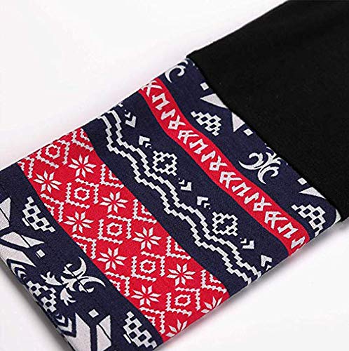 Luckycat Liquidación Moda Casual Mujer Patchwork Sudadera con Capucha Estampado de Navidad Jersey Blusa Luckycat Liquidación Moda Casual Mujer Patchwork Sudadera con Capucha Estampado de Navidad Jersey Blusa