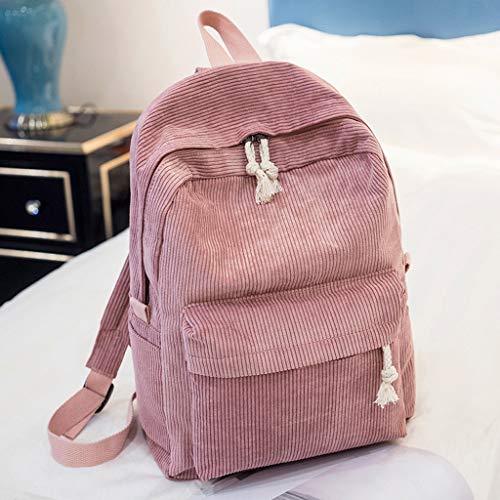 Luckycat Mochila casual de Pana Mujer Mochila antirrobo Impermeable, Mochila para portátil Multiusos Daypacks Mujer Mochila de Nylon Mochila de Bolsa de Mano Mochilas Casual Bolsa de Viaje