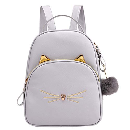 Luckycat Mochilas Mujer Cuero de la PU Mochilas Bolsa de viaje Bolsos Mochila Tipo Casual de Senderismo Aire Libre de PequeƱas Piel para Mujer y NiƱa Luckycat Mochilas Mujer Cuero de la PU Mochilas Bolsa de viaje Bolsos Mochila Tipo Casual de Senderismo Aire Libre de PequeƱas Piel para Mujer y NiƱa