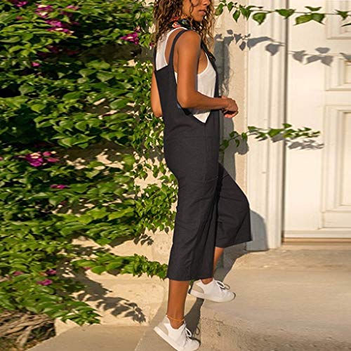 Luckycat Monos Mujer Verano Peto Sin Mangas De Las Mujeres AlgodóN Suelto Vestido Largo Fiesta Mono Mujer Verano Casual Tallas Grandes Algodón Sin Mangas Soild Sling Chaleco Traje Jumsuit Luckycat Monos Mujer Verano Peto Sin Mangas De Las Mujeres AlgodóN Suelto Vestido Largo Fiesta Mono Mujer Verano Casual Tallas Grandes Algodón Sin Mangas Soild Sling Chaleco Traje Jumsuit