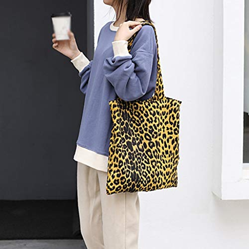 Luckycat Mujer de Bolsos de Mano Grande Bolso de Hombro Bolso Tote Bag Bolsos Shopper Bolso de cuero Lona Gran capacidad Bolsos de Mujer Bolsa de playa beige Bolsa de tela de Estampado De Leopardo Luckycat Mujer de Bolsos de Mano Grande Bolso de Hombro Bolso Tote Bag Bolsos Shopper Bolso de cuero Lona Gran capacidad Bolsos de Mujer Bolsa de playa beige Bolsa de tela de Estampado De Leopardo