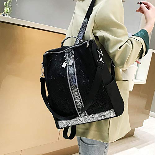 Luckycat Mujeres Mochila Señoras Mochila Impermeable Lentejuelas Mochilas escolares Anti-robo Dayback Shoulder Bags Mochila casual de Sintético Regalo de san valentin Al aire libre, viajes, trabajo Luckycat Mujeres Mochila Señoras Mochila Impermeable Lentejuelas Mochilas escolares Anti-robo Dayback Shoulder Bags Mochila casual de Sintético Regalo de san valentin Al aire libre, viajes, trabajo