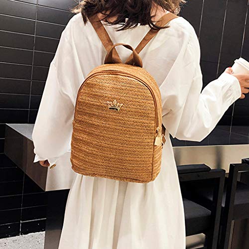 Luckycat Paja Bolsos Mochilas Bolso De Paja Bolsa Pequeña Elegante Y Casual Versátil Bolsa De Playa Portátil para El Día De Fiesta Summer Beach Straw Simple Bolso De Moda Múltiples opciones Luckycat Paja Bolsos Mochilas Bolso De Paja Bolsa Pequeña Elegante Y Casual Versátil Bolsa De Playa Portátil para El Día De Fiesta Summer Beach Straw Simple Bolso De Moda Múltiples opciones