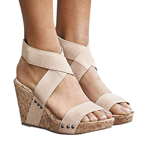 Luckycat Sandalias De Mujer, Verano CuñAs Flor Zapatillas Plataforma Impermeable Mujeres Sandalias CuñA Sandalias Zapatillas Zapatos Luckycat Sandalias De Mujer, Verano CuñAs Flor Zapatillas Plataforma Impermeable Mujeres Sandalias CuñA Sandalias Zapatillas Zapatos