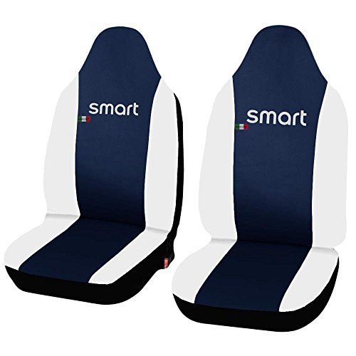 Lupex Shop Smart.2s.Ec_B.Bi Funda Ajustable Para Asiento de Coche de Piel Sintética, Color Azul/Blanco Lupex Shop Smart.2s.Ec_B.Bi Funda Ajustable Para Asiento de Coche de Piel Sintética, Color Azul/Blanco