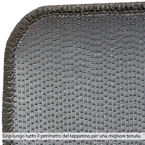 Lupex Shop TPMIS4FIX 14 Alfombrillas de Coche con Logotipo para Seat Ibiza del 2014 con 4 Clips Lupex Shop TPMIS4FIX 14 Alfombrillas de Coche con Logotipo para Seat Ibiza del 2014 con 4 Clips