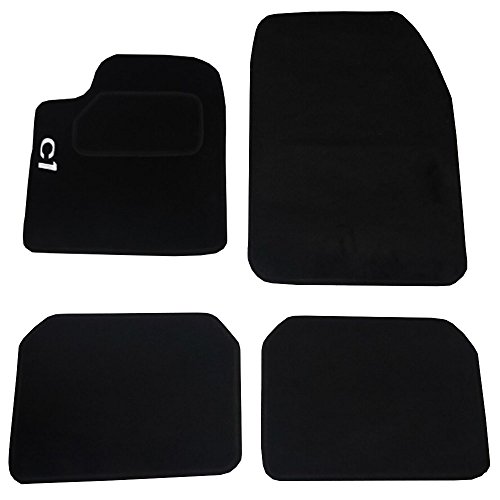 Lupex Shop tpstr C1 Alfombrillas Coche de moqueta con Velcro Lupex Shop tpstr C1 Alfombrillas Coche de moqueta con Velcro