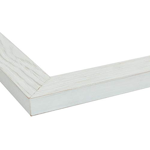 Lupia - Espejo de pared y estilo Shabby Chic, Color Blanco, 40x 125 cm Lupia - Espejo de pared y estilo Shabby Chic, Color Blanco, 40x 125 cm