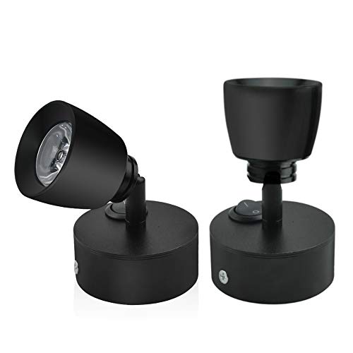 Luxvista 12V Luz de Lectura LED 3W Negro Lámpara Foco de Pared Interior con Interruptor 180° Flexible Iluminación RV para Barco Coche Caravana Autocaravana Camper Yate Furgoneta (Blanco Cálido) Luxvista 12V Luz de Lectura LED 3W Negro Lámpara Foco de Pared Interior con Interruptor 180° Flexible Iluminación RV para Barco Coche Caravana Autocaravana Camper Yate Furgoneta (Blanco Cálido)